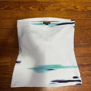 ASTARS White and Multicolor Women's Top